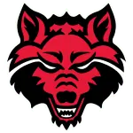 Logo for Arkansas State Red Wolves